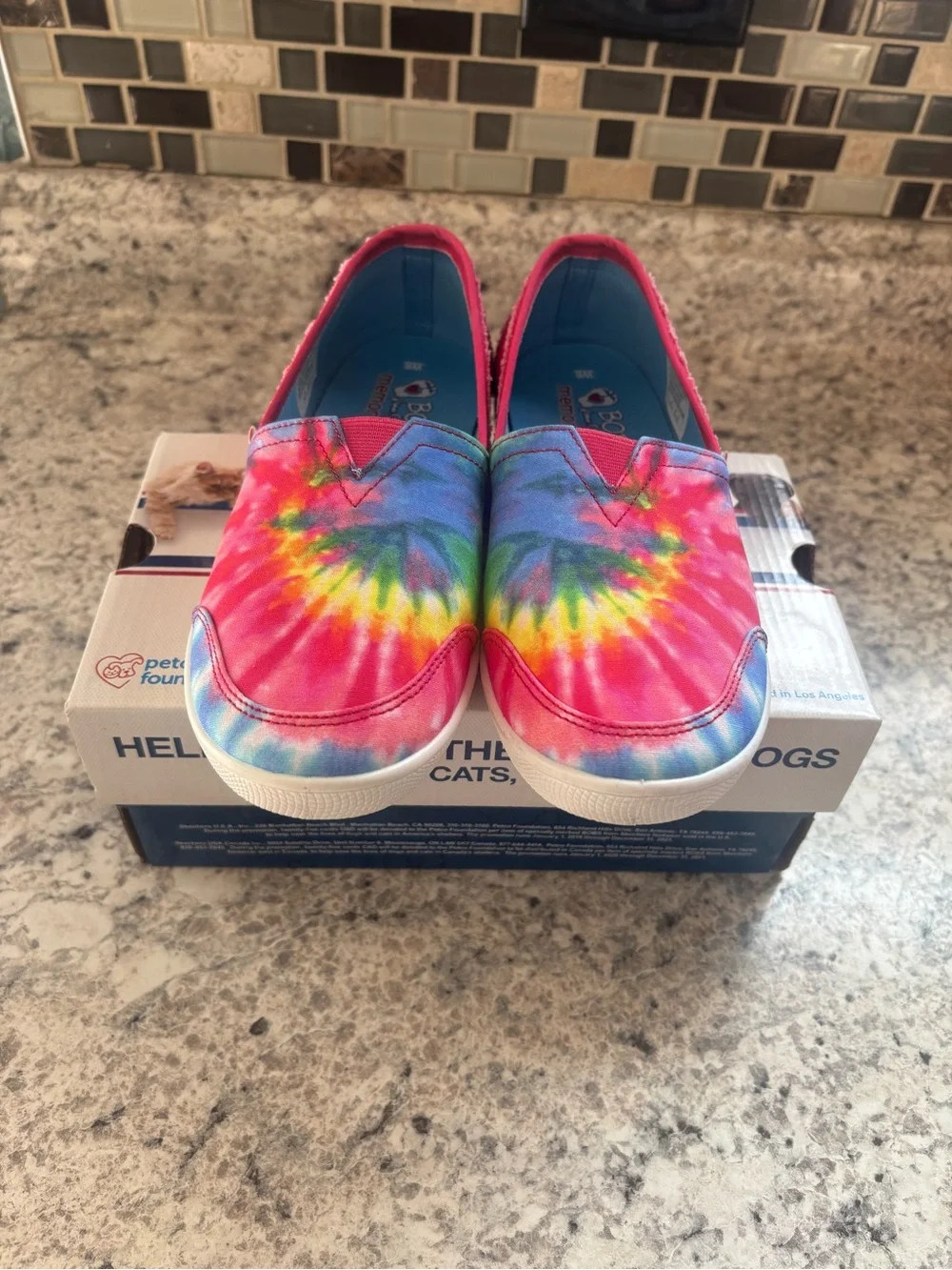 Bobs memory foam slip ons